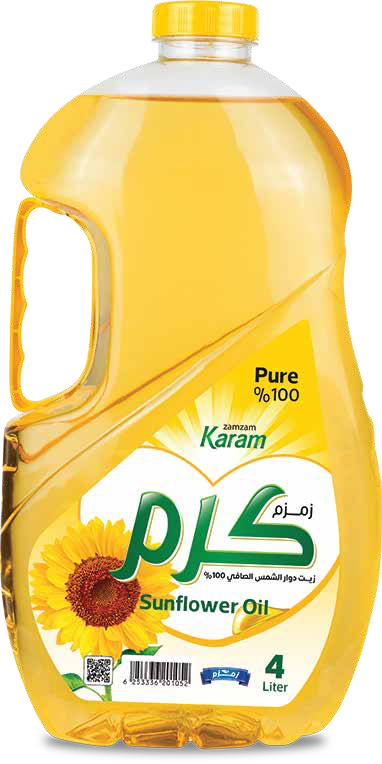 Karam Sunflower Oil (2.5L X4 / 3L X4 / 4L X4)